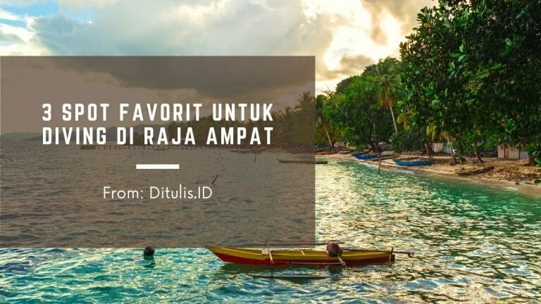 3 Tempat Diving Yang Wajib Dikunjungi