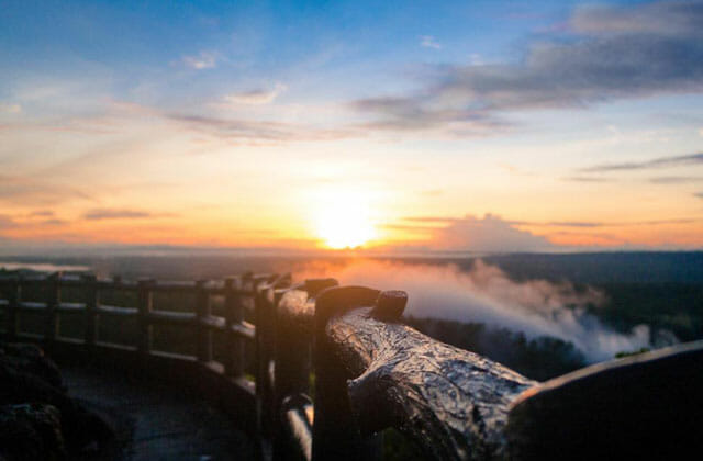 Menikmati Sunset Sunrise Di Kebun Buah Mangunan