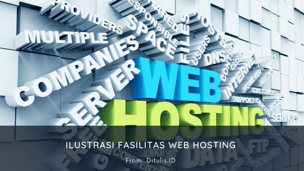 ilustrasi fasilitas web hosting