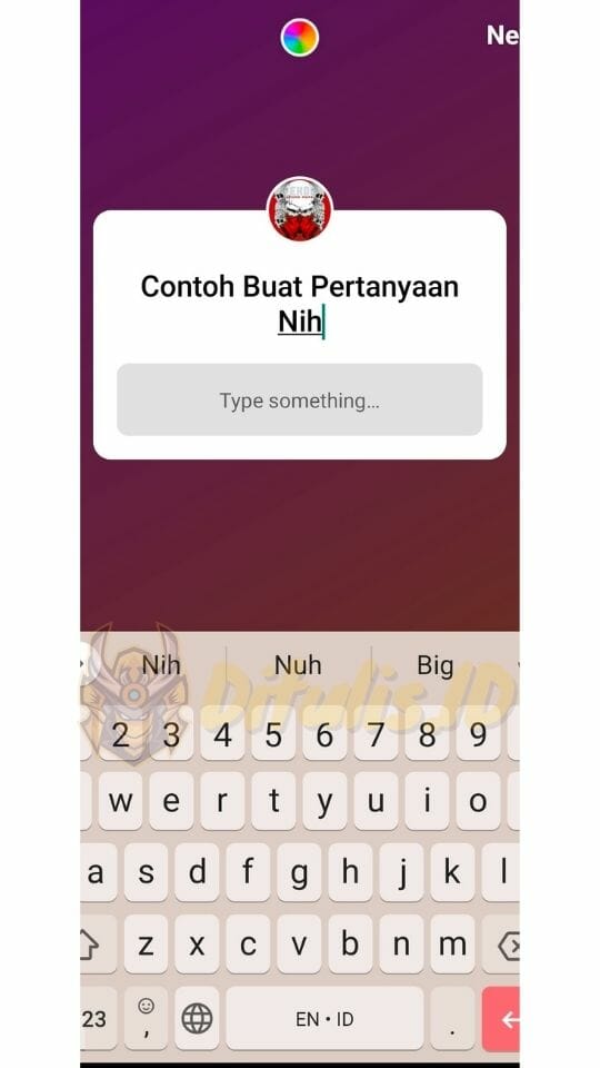 bagaimana cara mengajukan pertanyaan pada postingan instagram story 3
