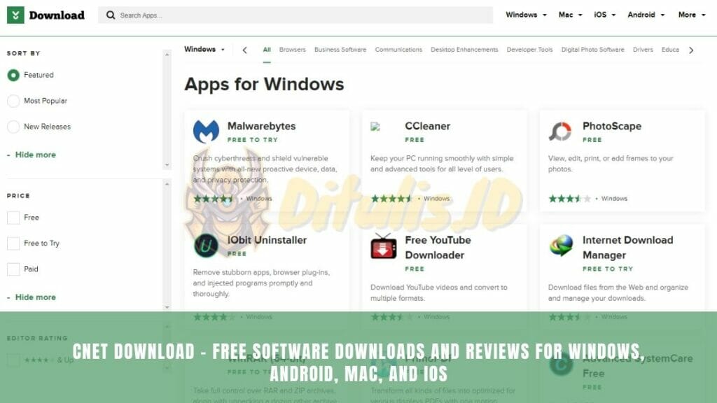 cnet download free software downloads and reviews for windows android mac and ios