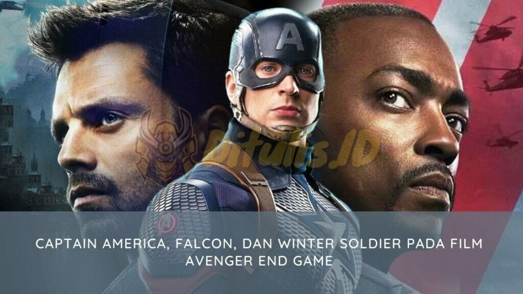 captain america falcon dan winter soldier pada film avenger end game