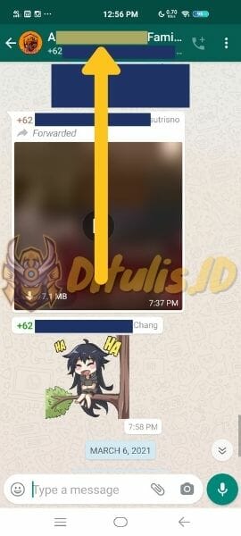 cara hapus grup sebagai anggota 1