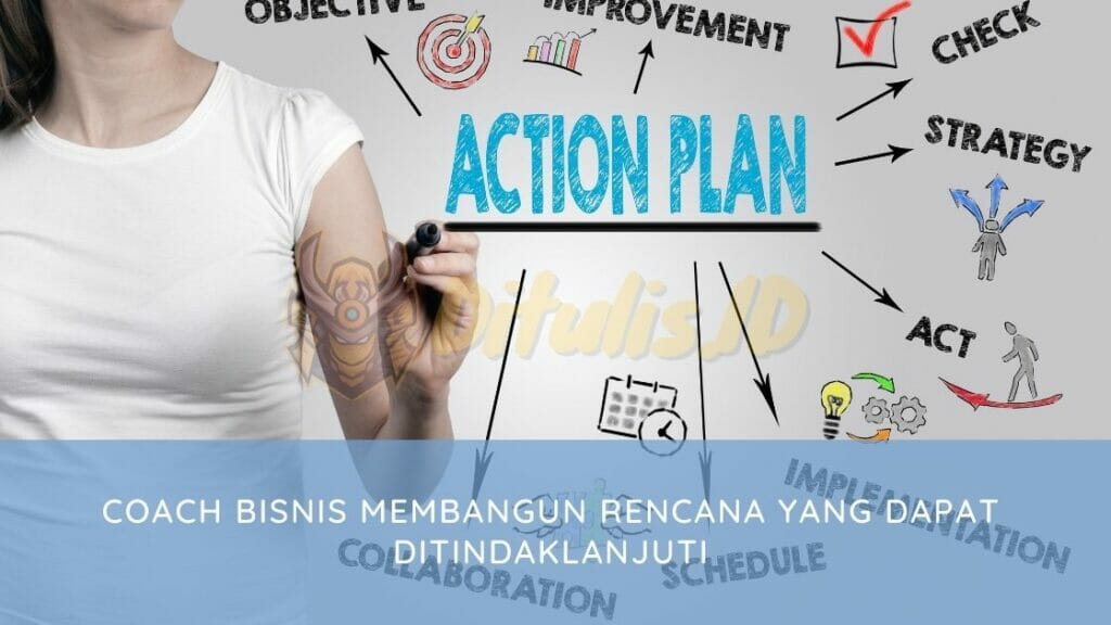 coach bisnis membangun rencana yang dapat ditindaklanjuti