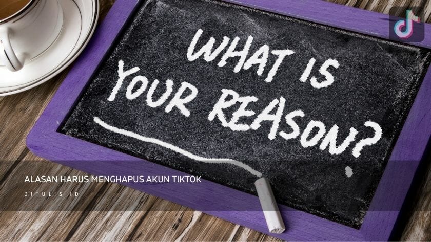 alasan harus menghapus akun tiktok