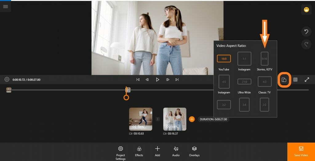 aspect ratio animotica