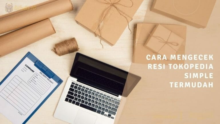 cara mengecek resi tokopedia simple termudah