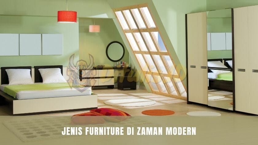 jenis furniture di zaman modern