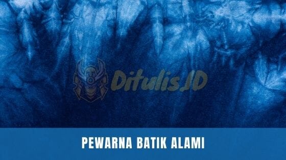 pewarna batik alami