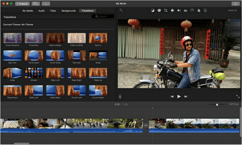 imovie video editing software