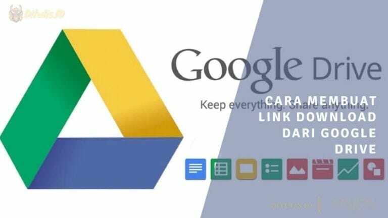 cara membuat link download dari google drive