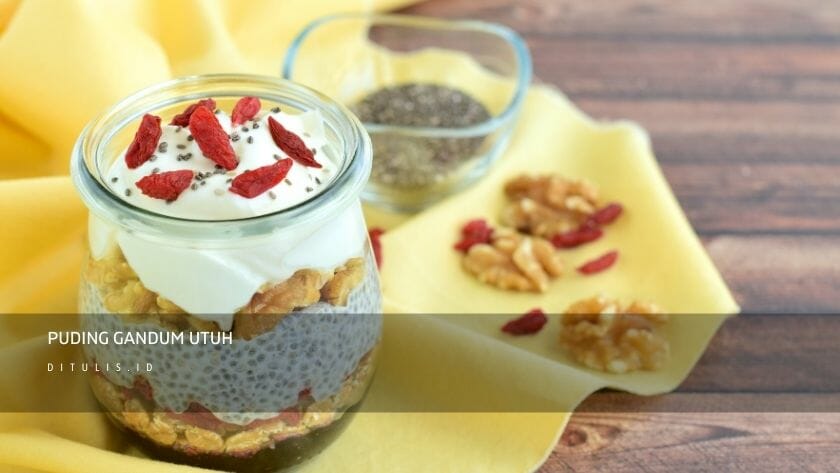 puding gandum utuh