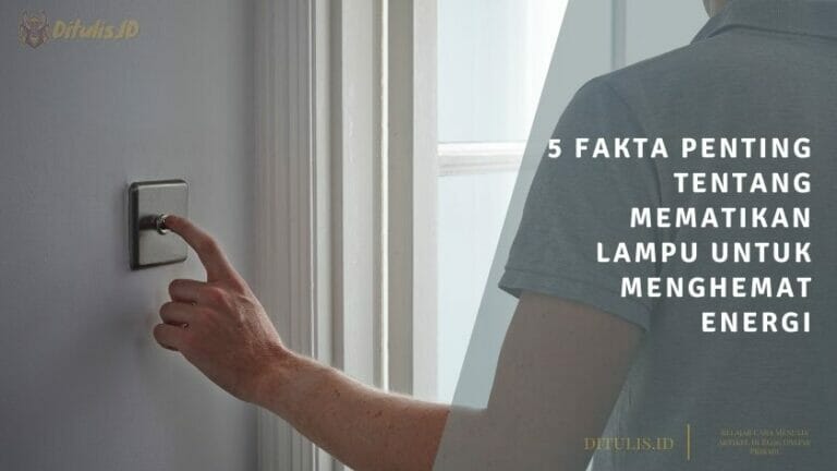 bagaimana cara mematikan lampu atau alat listrik lainnya