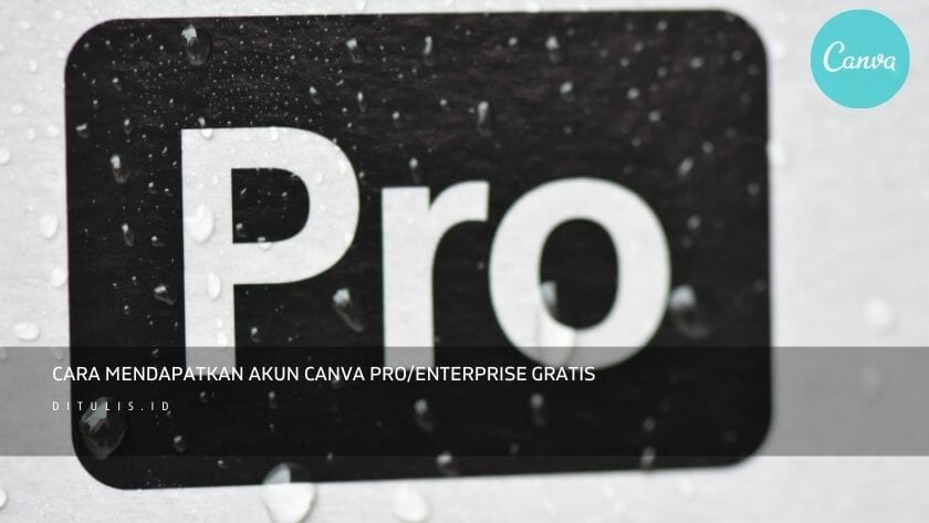 cara mendapatkan akun canva pro enterprise gratis