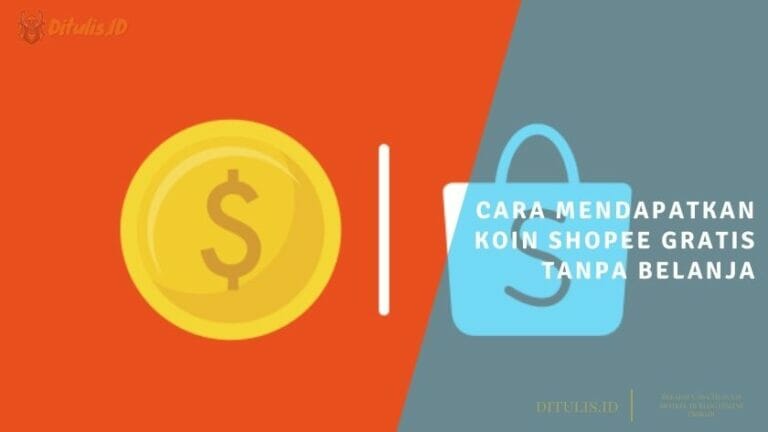 cara mendapatkan koin shopee gratis tanpa belanja