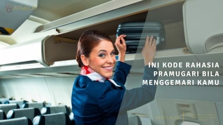 ini kode rahasia pramugari bila menggemari kamu
