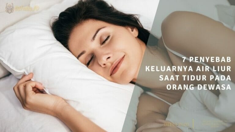 penyebab keluarnya air liur saat tidur
