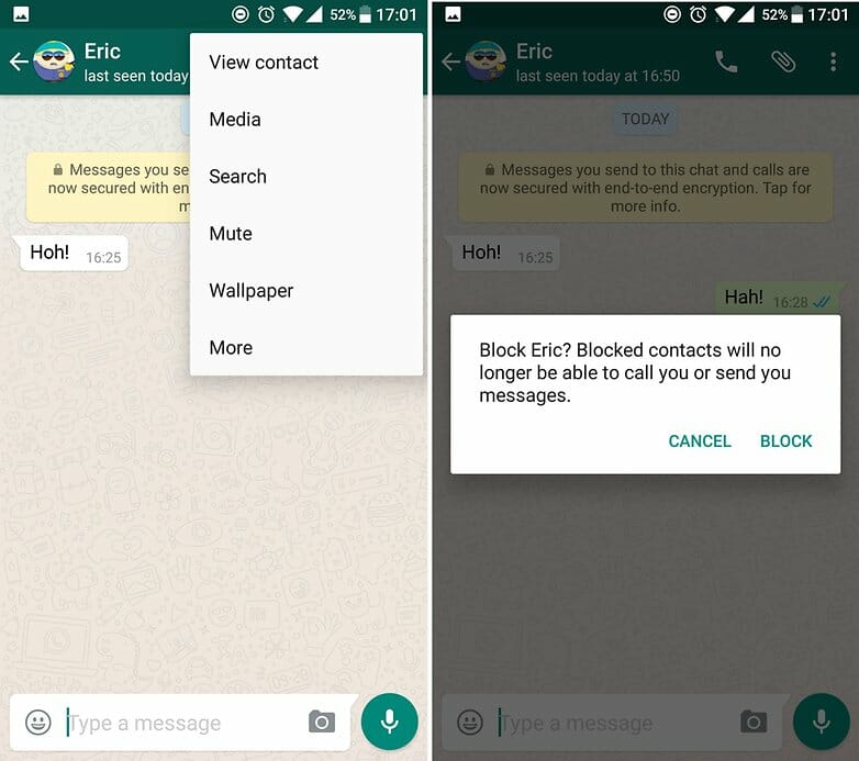 mendapatkan pesan dari kontak yang tidak diinginkan blokir whatsapp nya
