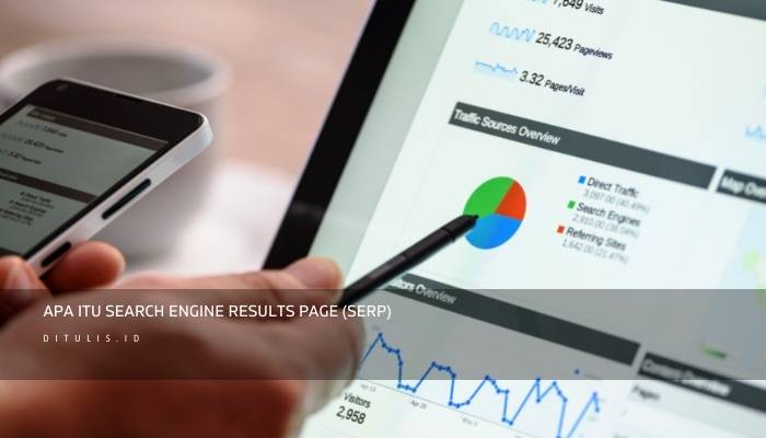 apa itu search engine results page serp
