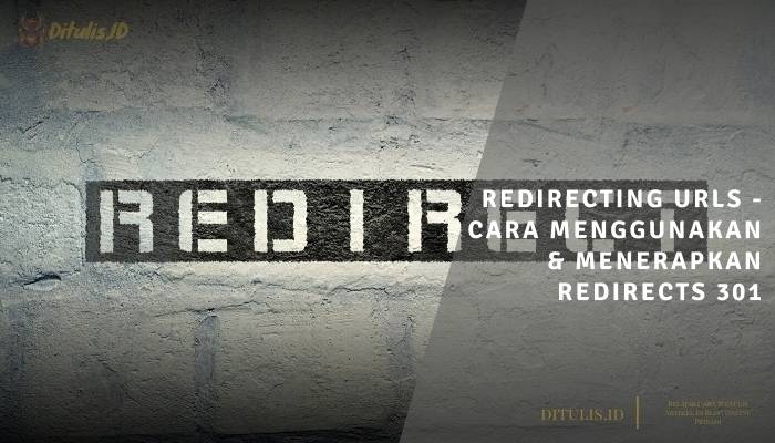 redirecting urls cara menggunakan menerapkan redirects 301