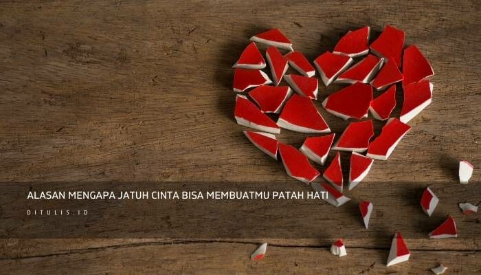 Alasan Mengapa Jatuh Cinta Bisa Membuatmu Patah Hati