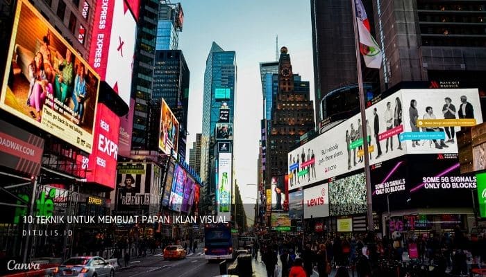 10 Teknik Untuk Membuat Papan Iklan Visual