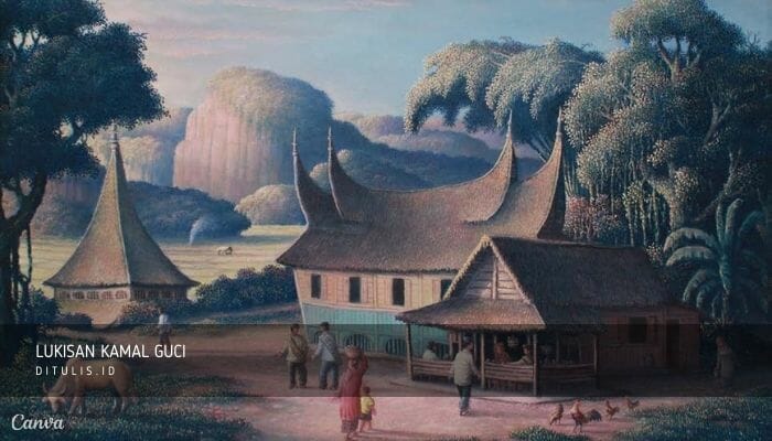lukisan kamal guci