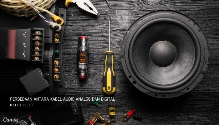 perbedaan antara kabel audio analog dan digital