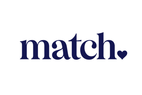 Logo aplikasi kencan Match.com.