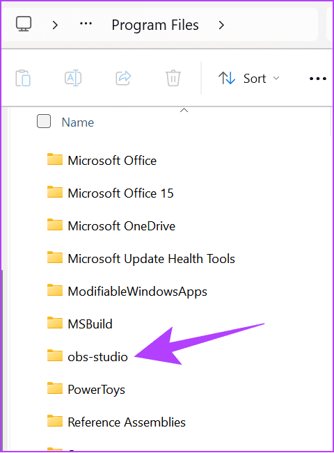 Pilih studio OBS