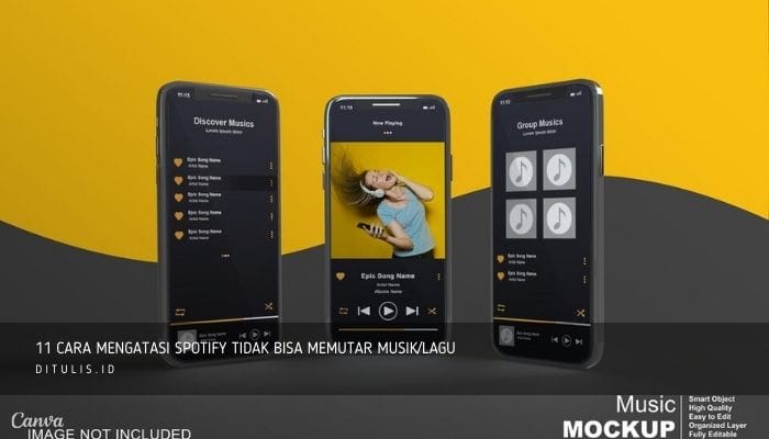 11 cara mengatasi spotify tidak bisa memutar musik lagu