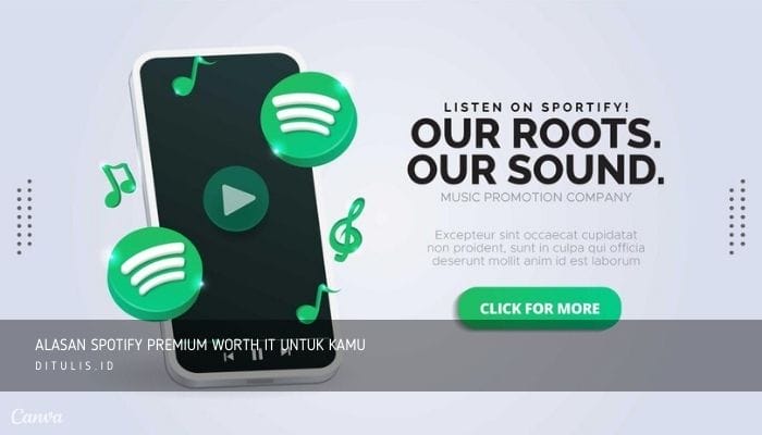 alasan spotify premium worth it untuk kamu