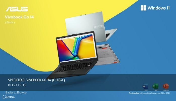 spesifikasi vivobook go 14 e1404f