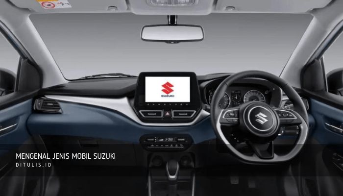 mengenal jenis mobil suzuki