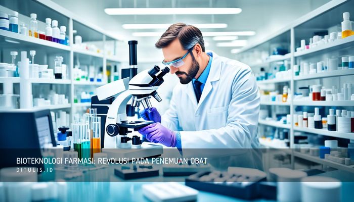 bioteknologi farmasi revolusi pada penemuan obat