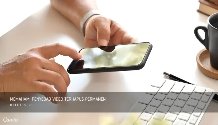 memahami penyebab video terhapus permanen