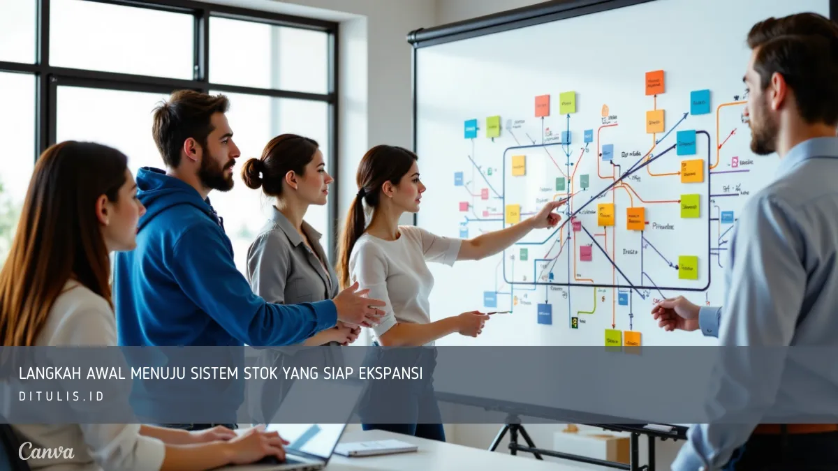 langkah awal menuju sistem stok yang siap ekspansi