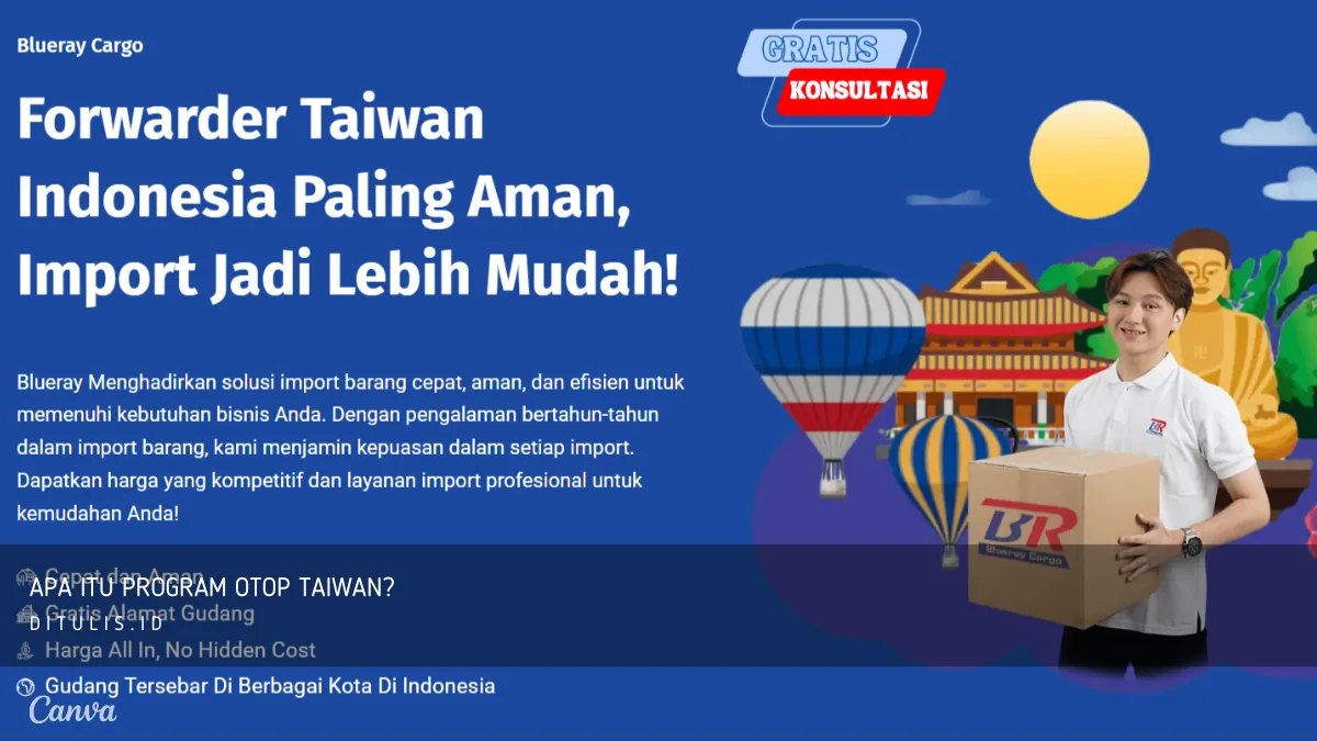 apa itu program otop taiwan