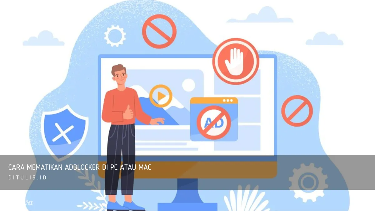 cara mematikan adblocker di pc atau mac