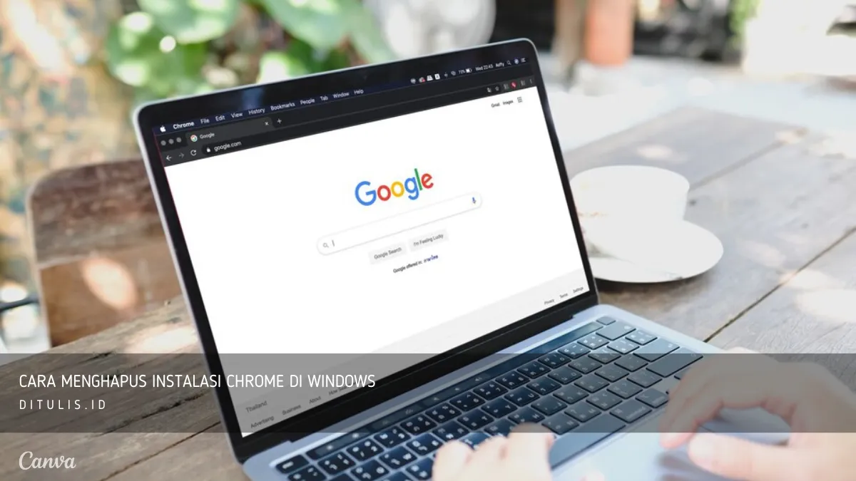 cara menghapus instalasi chrome di windows